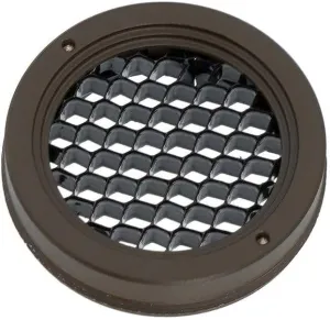Tactical 1/4X Scope Lens Killflash Protect Cover，Round Meshy Anti-Reflection Device Sunshade Metal Cover Cap Part Kit，Compatible With ELCAN 1-4X Sights Mounting Etc，Lightweight CNC Aluminium Made，Tan