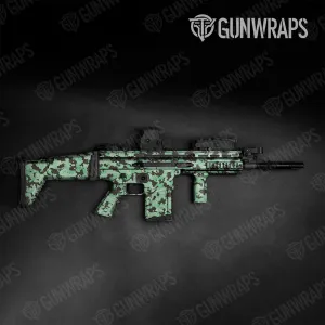 Tactical Cumulus Mint Chocolate Chip Camo Gun Skin Vinyl Wrap