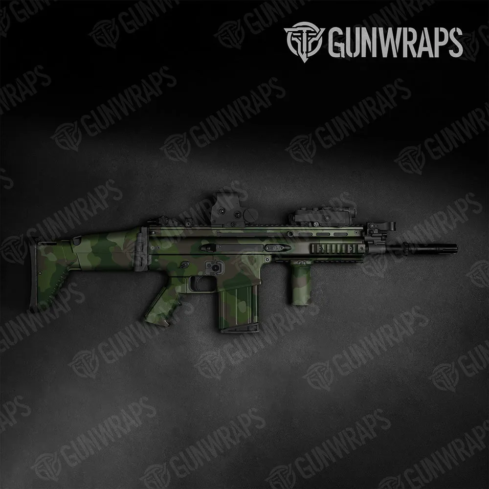 Tactical Cumulus XL Army Dark Green Camo Gun Skin Vinyl Wrap