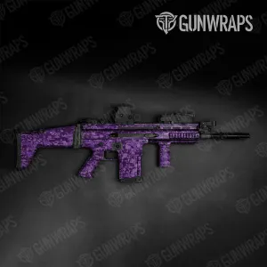 Tactical Digital Elite Purple Camo Gun Skin Vinyl Wrap