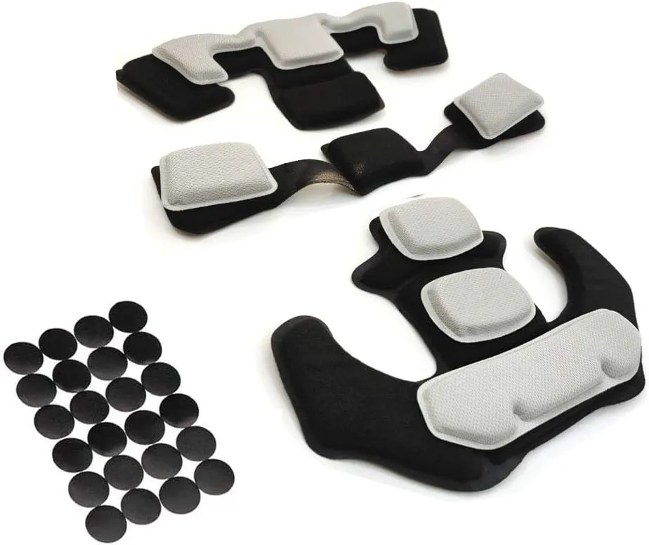 Tactical Helmet Pads Kit Airsoft Paintball Protective Padding Helmet Accessories Mat Replacement Universal Foam Pads Set