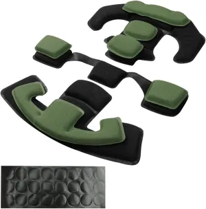 Tactical Helmet Pads - Universal Replacement Internal Memory Foam Pad Inserts for ACH, MICH, EXF Helmets