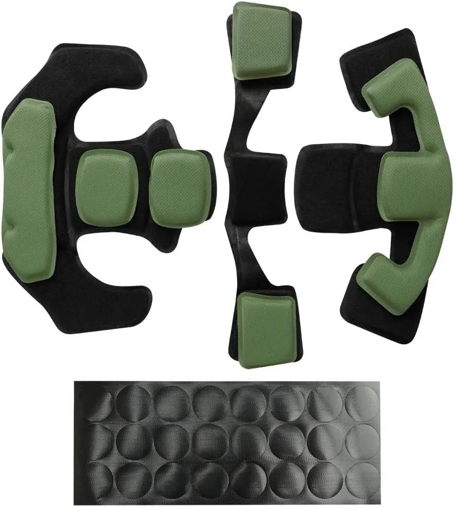 Tactical Helmet Pads - Universal Replacement Internal Memory Foam Pad Inserts for ACH, MICH, EXF Helmets