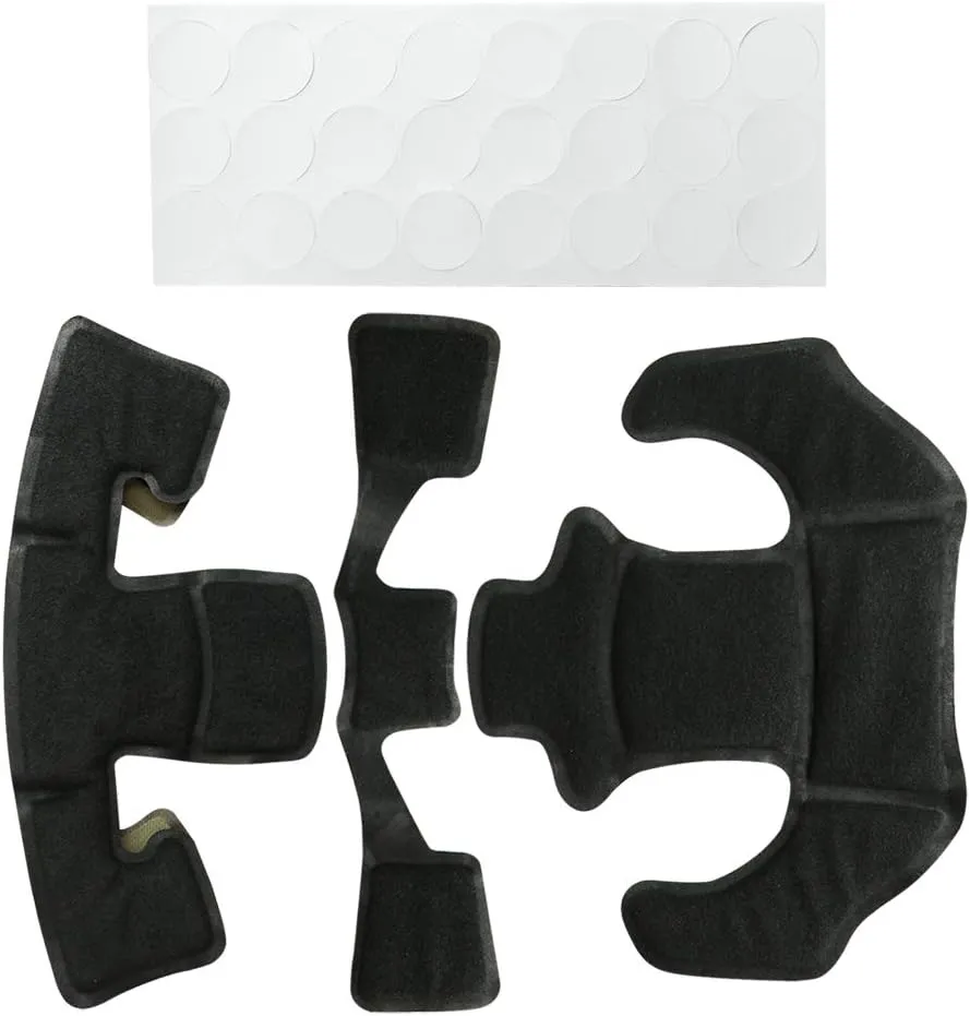 Tactical Helmet Pads - Universal Replacement Internal Memory Foam Pad Inserts for ACH, MICH, EXF Helmets