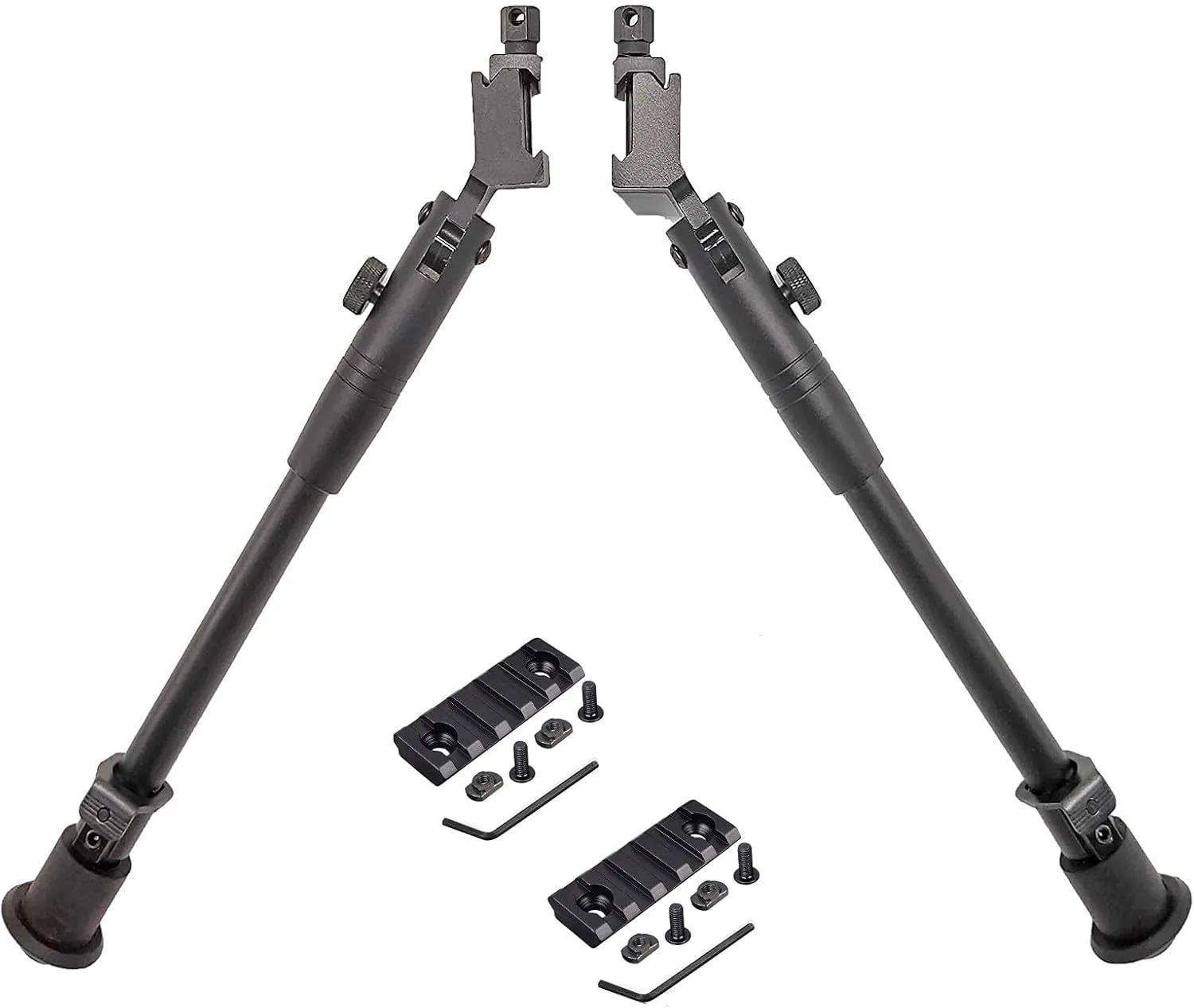 Tactical Side Mounted Bipod 9″-12″ Adjustable for Breakbarrels/Underlevers Air Rifles with Picatinny Rails