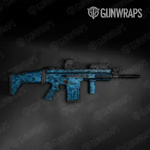 Tactical Toadaflage Blue Camo Gun Skin Vinyl Wrap