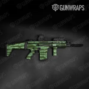 Tactical Vietnam Tiger Stripe Pistachio Camo Gun Skin Vinyl Wrap