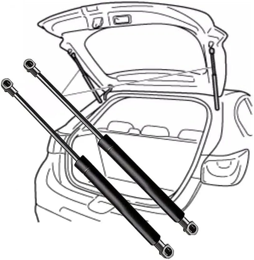 Tailgate Gas Spring for Nissan Kicks 2017-2020, Stainless Steel Hydraulic Struts Assist Shock Lift Support Slow Drop Damper Accessories