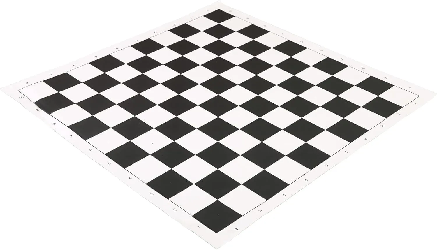 The House of Staunton Vinyl Regulation Tournament Chess Board - 10 x 10 Squares - 2.25" Squares - Black