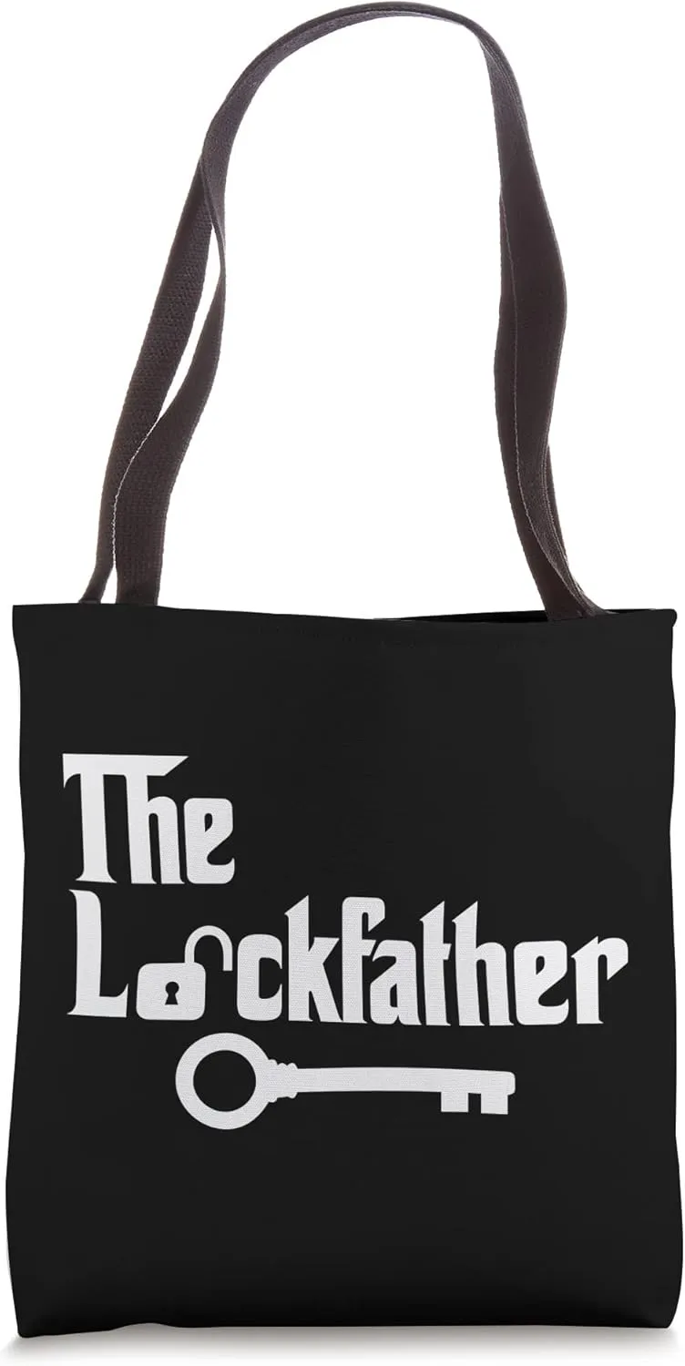 The Lockfather Locksmith Gear Locksmithing Tote Bag