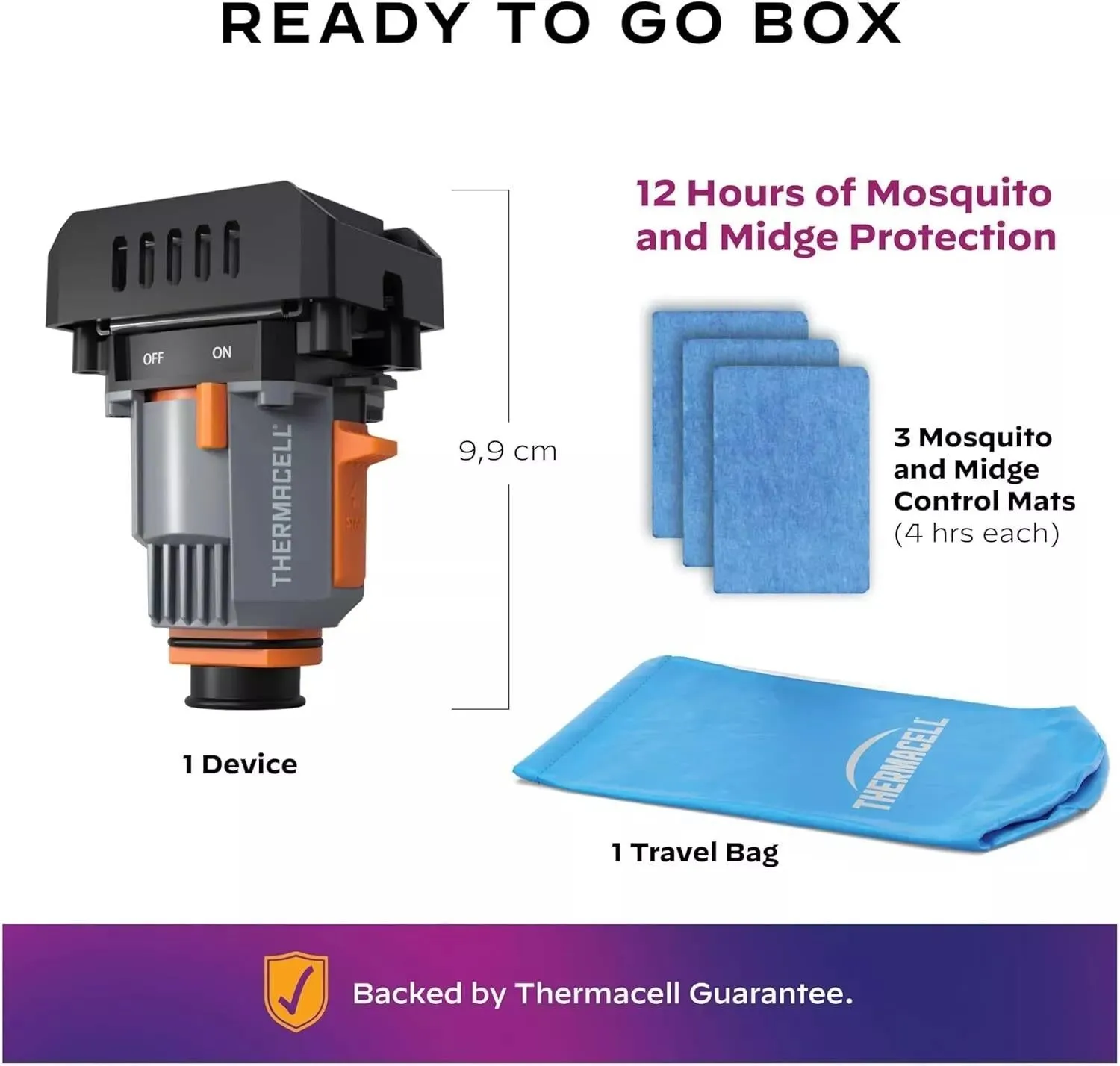 Thermacell Backpacker Mosquito Repeller 15ft Exclusion Zone Camping & Outdoors