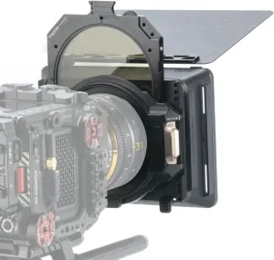 Tilta Mirage Matte Box VND Kit | Includes 95mm Variable ND Filter | 4" x 5.6" and New 95mm Circular Filters | 67/72/77/82mm Adapter Rings | Lightweight | Cartridge Filter Design