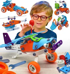 Toys for Kids 6   Year Old Boys Gift for 7 year old Educational Building Toys for Boys Age 6-8 Stem Activity Kit 8-12 Building Set for Boy Age 5-7 STEM Learning Toy 8-10 Kids Best Gift Idea Birthday