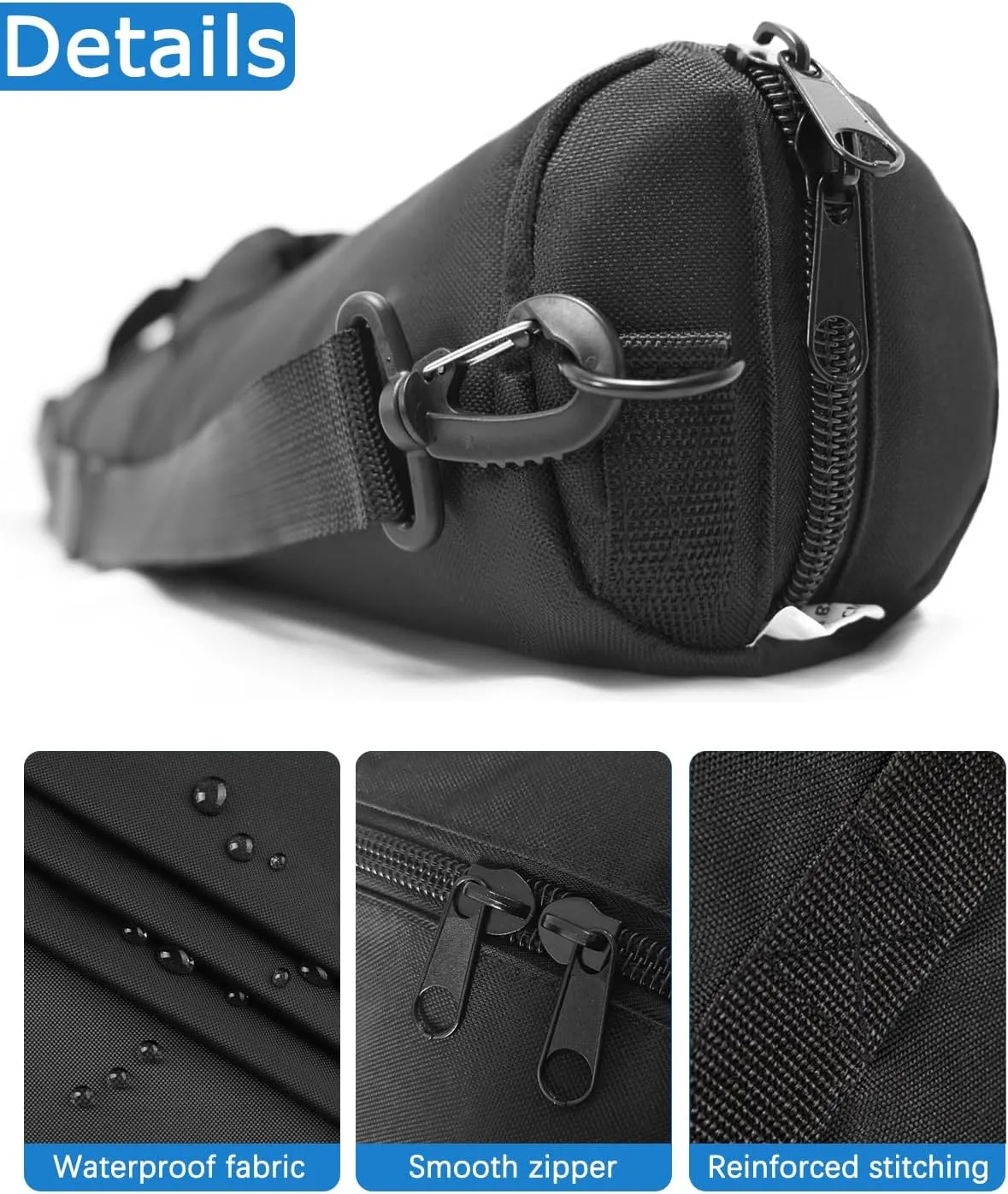 Tripod Carrying Case Bag 25in/31in/39in/49in for Light Stands,Boom Stand,Umbrella and Tripod Photography Accessories(25.59 in/65 cm)