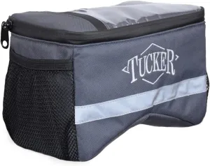 Tucker Navigator Compact Resistant Nylon Contoured Horseback Riding Trail Gear Saddle Pommel Bag w/Waterproof Pockets, Adjustable Strap, Reflective Strip,12x12x4