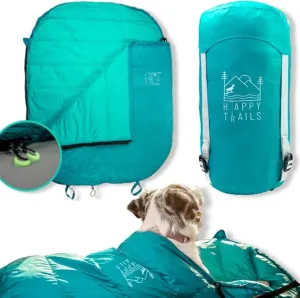 Ultralight Dog Sleeping Bag Backpacking—Outdoor Dog Bed for Hiking—Backpacking Gear for Dogs—Dog Hiking Gear—Dog Camping Gear—Packable Sleeping Bag for Dogs—Dog Travel Bed (Large)