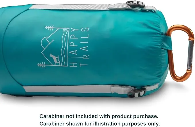Ultralight Dog Sleeping Bag Backpacking—Outdoor Dog Bed for Hiking—Backpacking Gear for Dogs—Dog Hiking Gear—Dog Camping Gear—Packable Sleeping Bag for Dogs—Dog Travel Bed (Large)