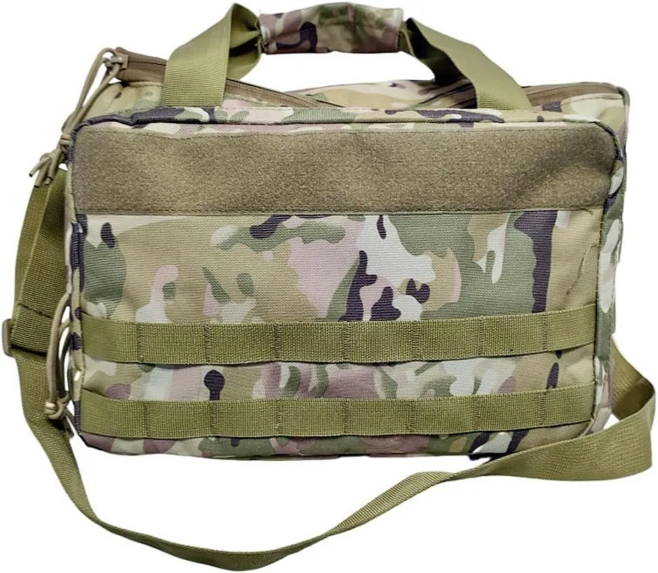 UNISTRENGH Multifunction Tactical Gun Range Bag Deluxe Pistol Shooting Range Duffle Bags