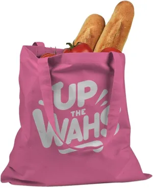 Up the Wahs Cotton Canvas Tote Bag