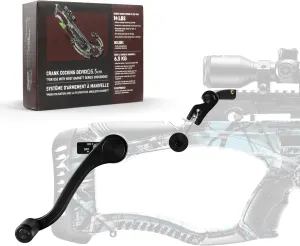Upgraded BAR20020 Crank Cocking Device for Crossbow, Compatible with Barnett Series Crossbow, Ambidextrous, Reduce Cocking Resistance 93%,Auxiliary Drawing Device Black