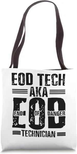 US EOD Tech Explosive Ordnance Disposal Specialist Master Tote Bag