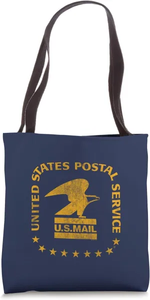 USPS United States Postal Service Vintage Mail Seal Tote Bag