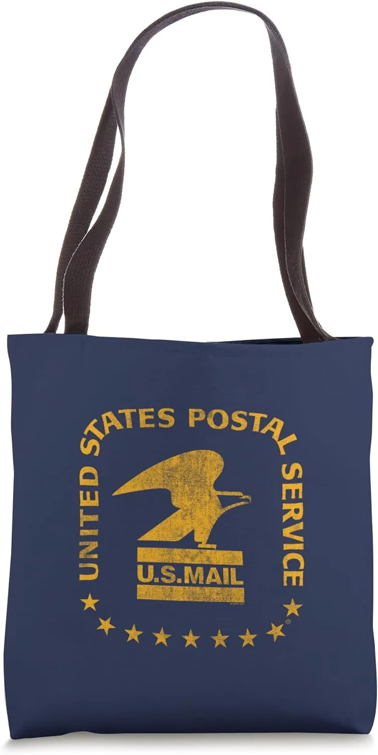 USPS United States Postal Service Vintage Mail Seal Tote Bag