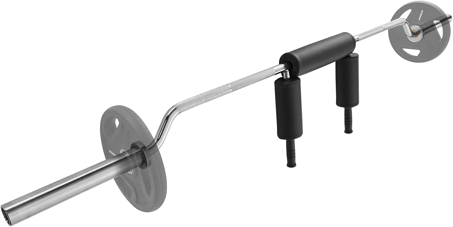 VEVOR Safety Squat Bar, 700 & 1500 LBS, Plus 500 LBS Hex Barbell Trap Bar, Ideal for Squats, Deadlifts, Lunges, Rehab