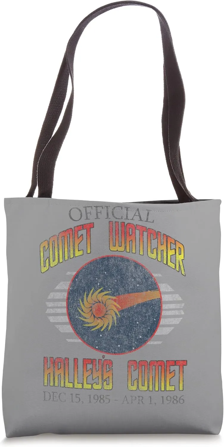 Vintage Official Comet Watcher Halley's Comet Tote Bag
