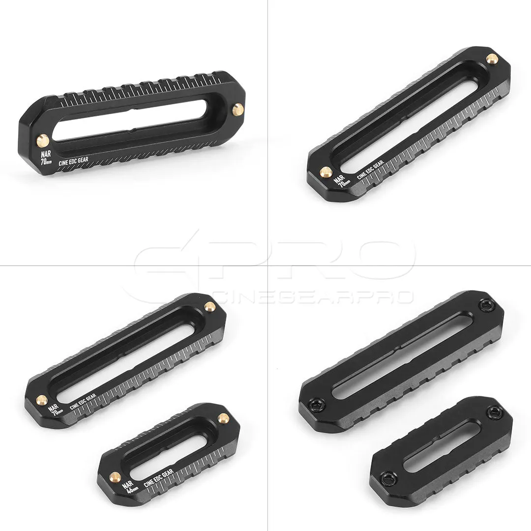 Vlogger NATO Rail  46mm - 70mm with Safety Pin