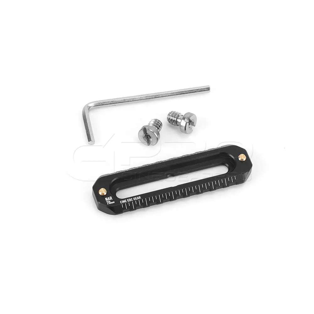 Vlogger NATO Rail  46mm - 70mm with Safety Pin