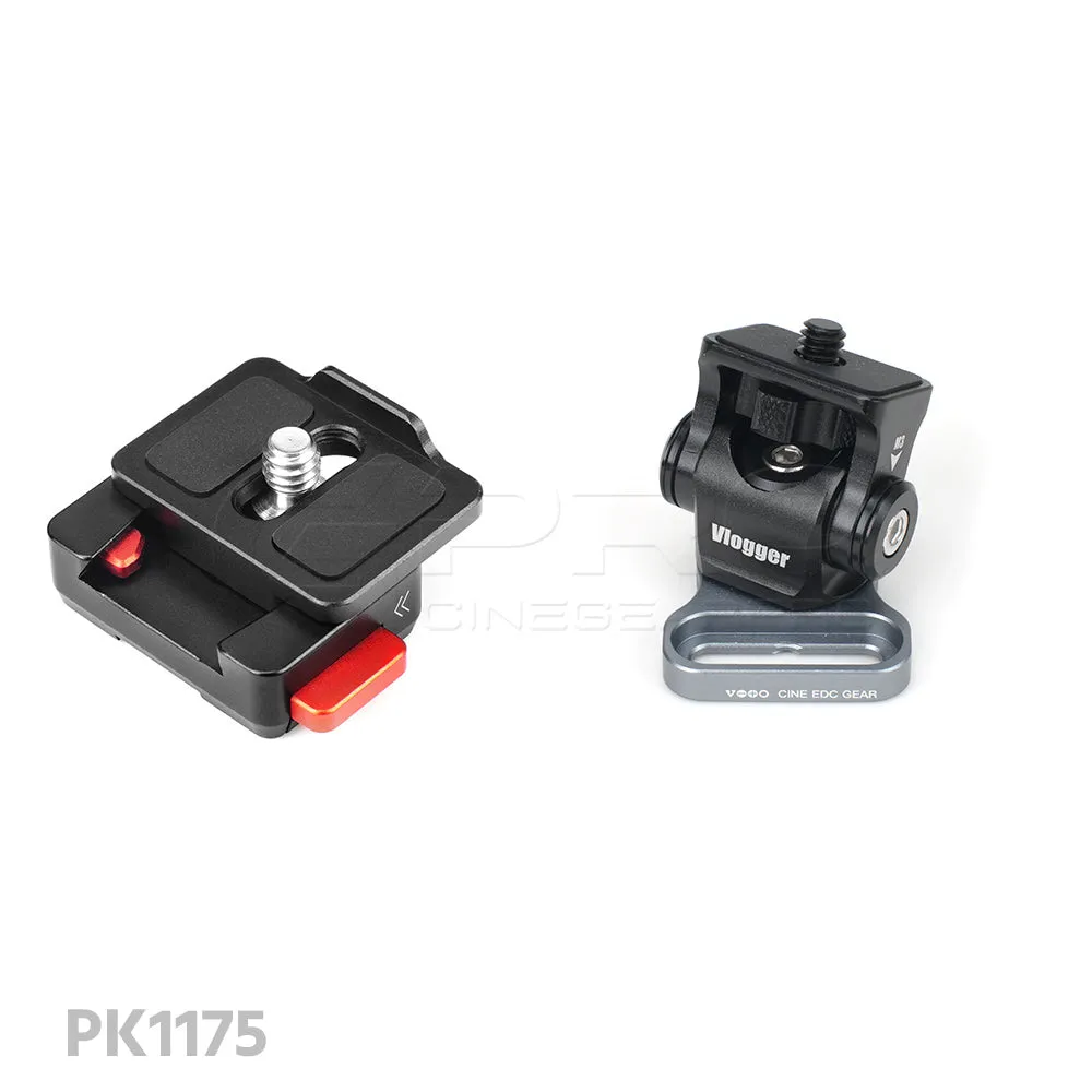 Vlogger Quick Release Adapter W/ Mounting Plate