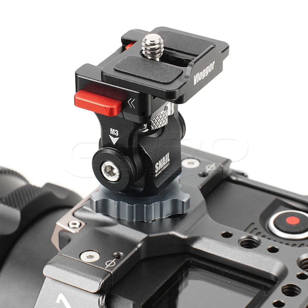 Vlogger Quick Release Adapter W/ Mounting Plate