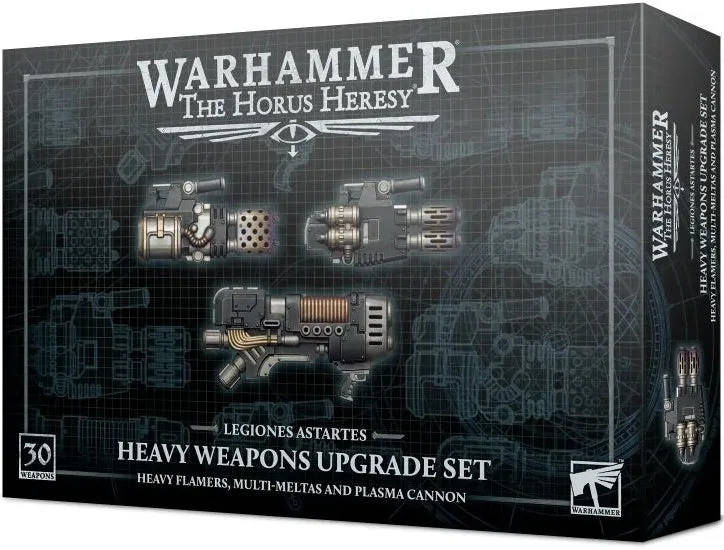 Warhammer The Horus Heresy Heavy Weapons Upgrade Set – Heavy Flamers, Multi-meltas, and Plasma Cannons