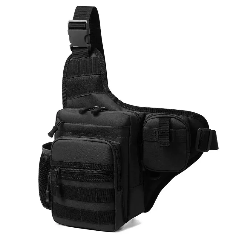 Waterproof Fishing Shoulder Bag - Outdoor Sports Crossbody Backpack