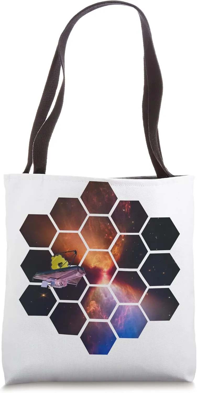 Webb Space Telescope Hourglass Protostar Nebula L1527 JWST Tote Bag