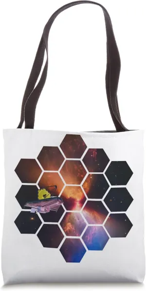 Webb Space Telescope Hourglass Protostar Nebula L1527 JWST Tote Bag
