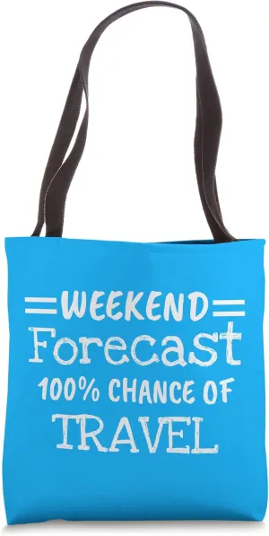 Weekend Forecast Travel Tote Bag