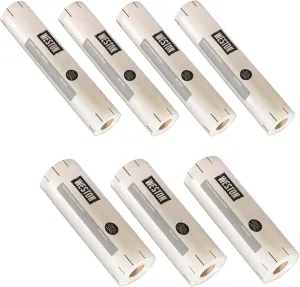 Weston Vacuum Sealer Bags, 2 Ply 3mm Thick, for NutriFresh, FoodSaver & Other Heat-Seal Systems, for Meal Prep and Sous Vide, BPA Free, 8" x 20’ & 11” x 16’ Rolls for Custom Sizes, 7 Count, Clear