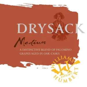Williams & Humbert Dry Sack Sherry Medium Dry Sherry 750ml