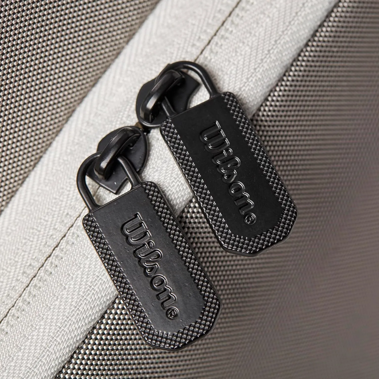 WILSON Tour Tennis Racket Bag - Dark Green and Stone Grey
