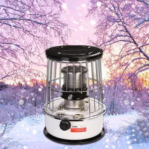 WJ Large 6 Litre Oil Stove Heater, No Electric Heating for Outdoor Camping, Portable Oil Spout Camping Stove