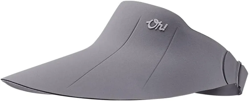 Women Wide Brim Sun Visor Hat Foldable UPF 50  Roll Up Packable Beach Cap Double Sided Wear UPF50 