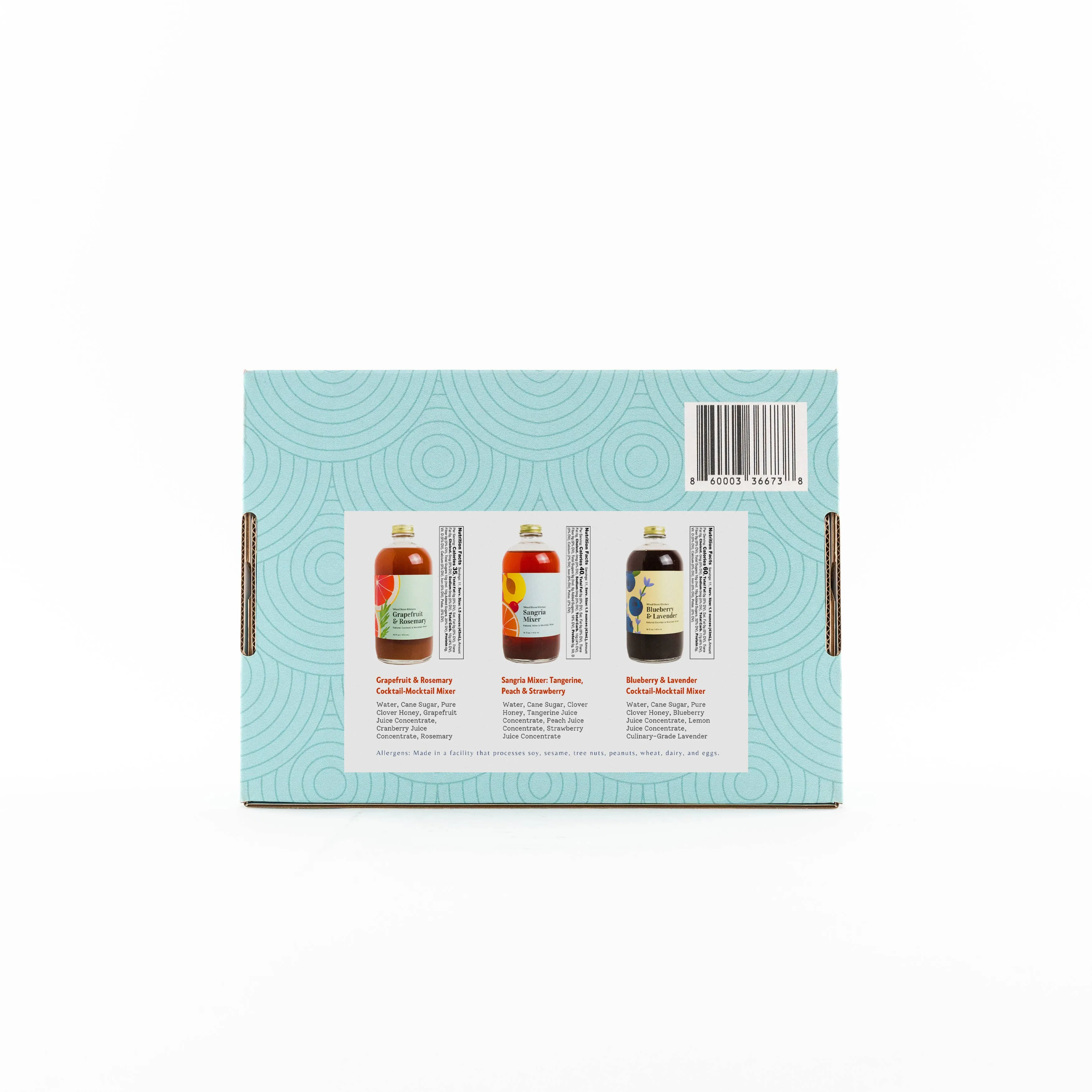 Wood Stove Kitchen - Summer Survival Cocktail Kit - 3 Bottles