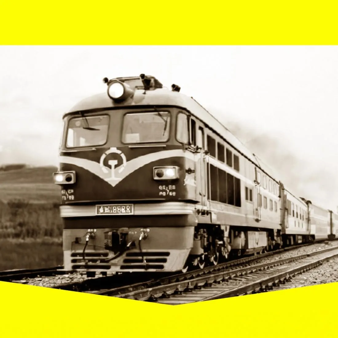 Wooden Train Set Model 3D Wooden Puzzle for Adult 1460PCS DIY Assemble Model Kit (Including Locomotive Track)