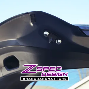 ZSPEC Dress Up Bolts® Hatch/Trunk-Area Fastener Kit for '17-23 Mazda CX-9, Stainless & Billet