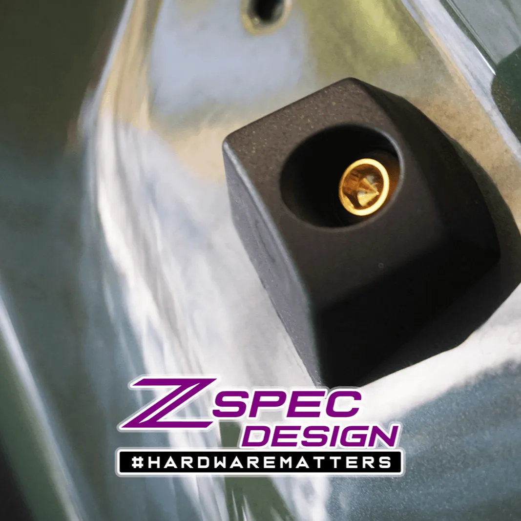 ZSPEC Dress Up Bolts® Trunk-Area Fastener Kit for '18-23  Audi A5 8W6 2.0L, Titanium