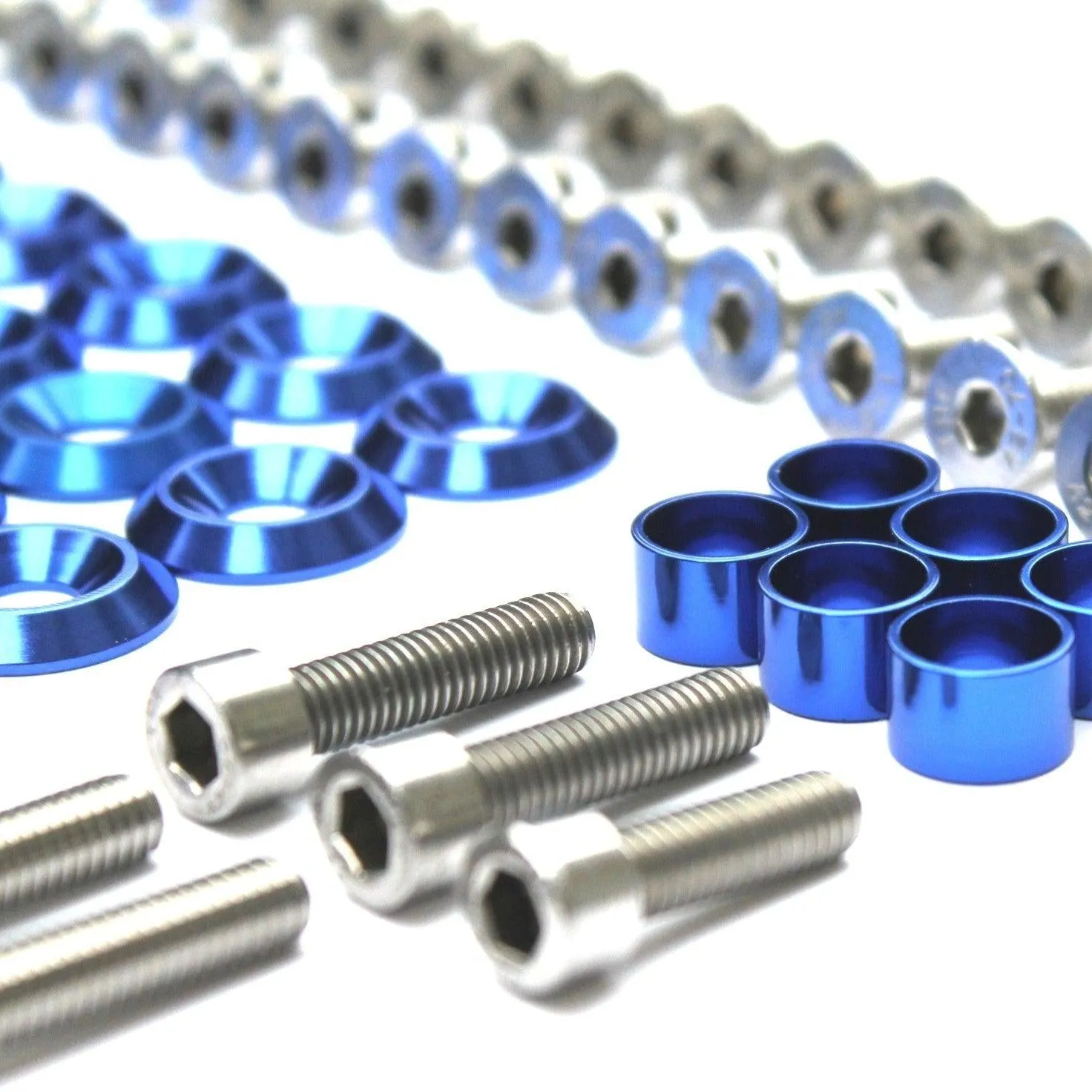 ZSPEC "Stage 1" Dress Up Bolts® Fastener Kit for '94-99 Toyota Celica, Stainless & Billet