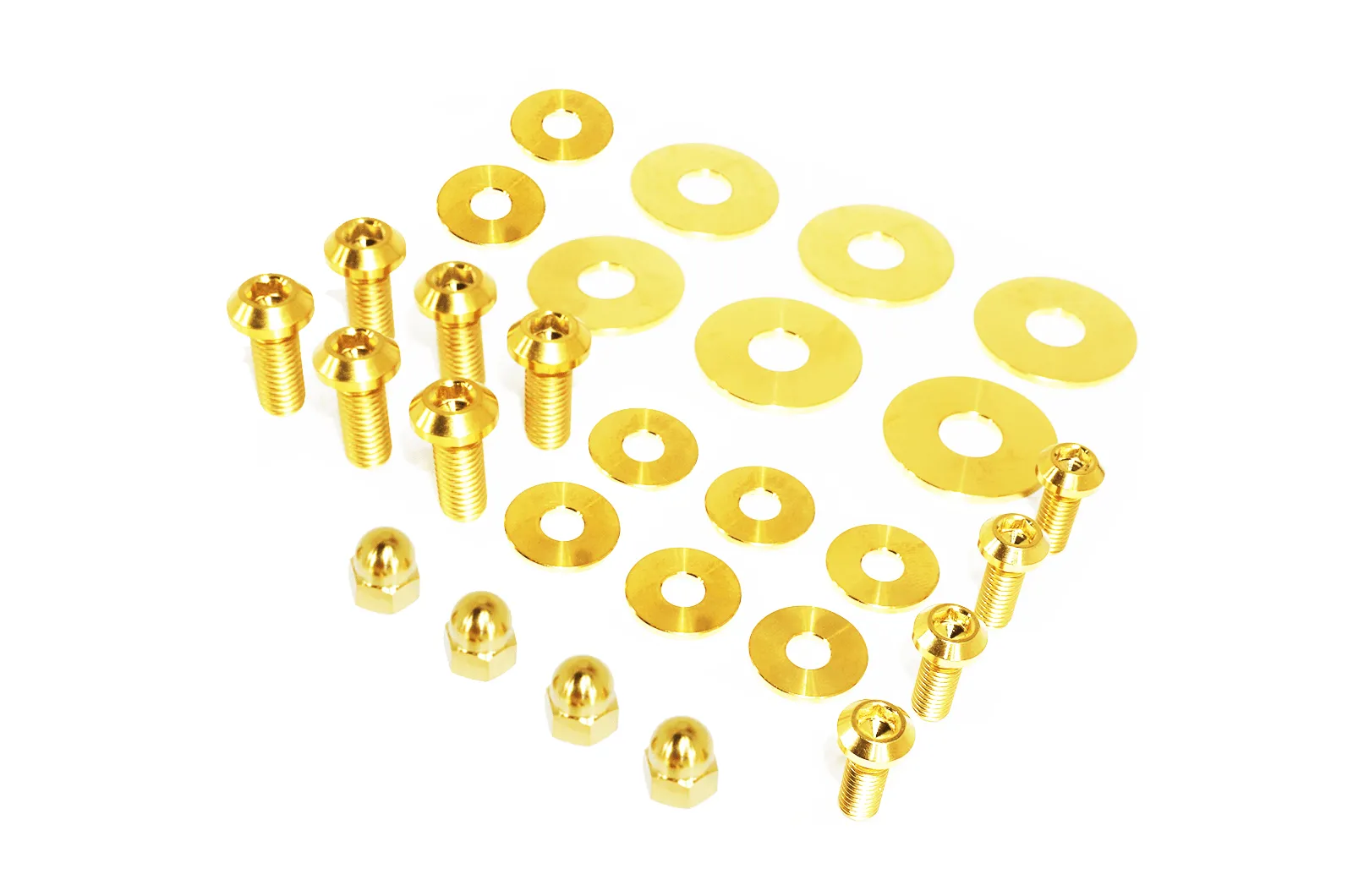 ZSPEC Trunk Area Dress Up Bolts® Fastener Kit for '09-23 Nissan GTR (R35), Titanium
