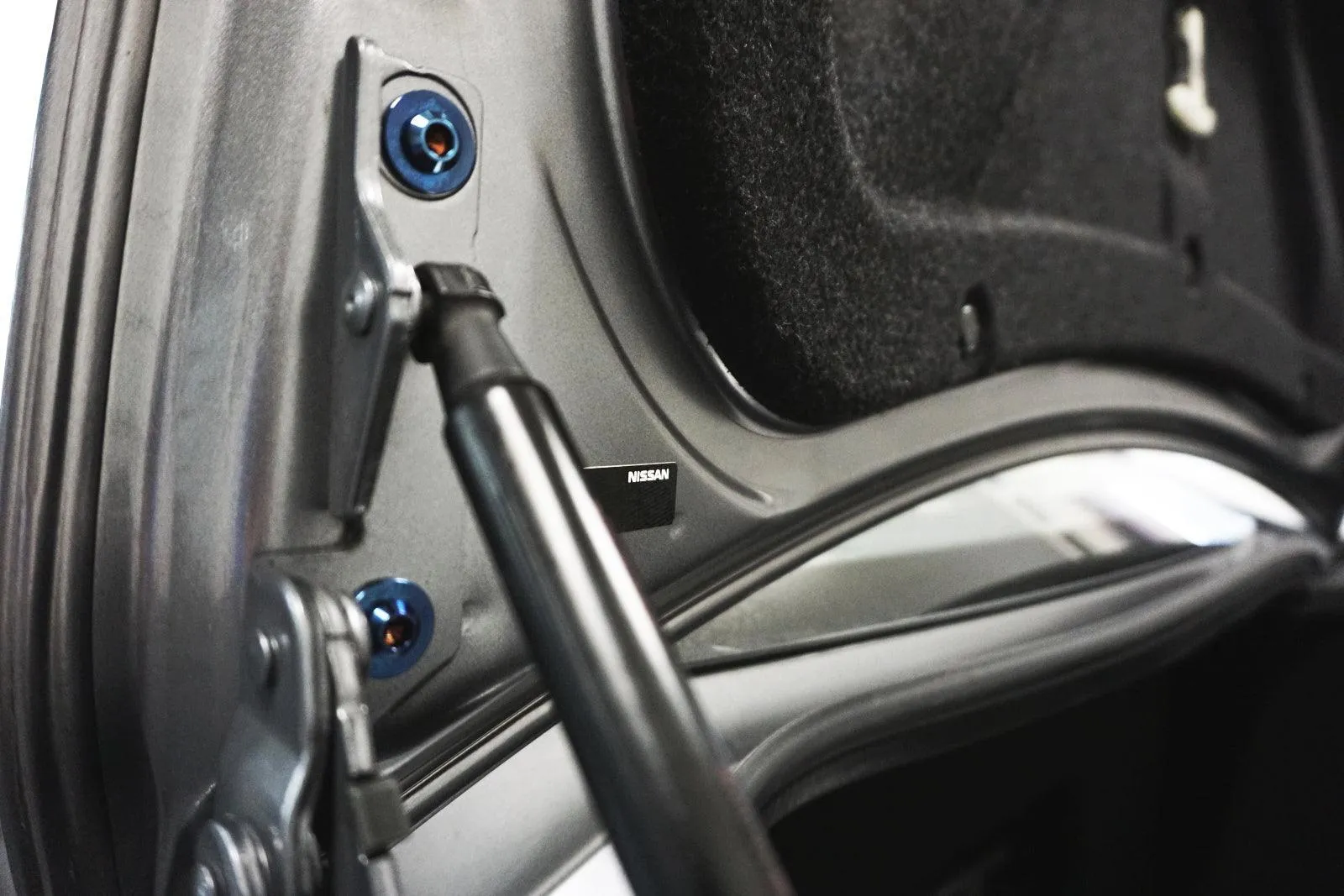 ZSPEC Trunk Area Dress Up Bolts® Fastener Kit for '09-23 Nissan GTR (R35), Titanium